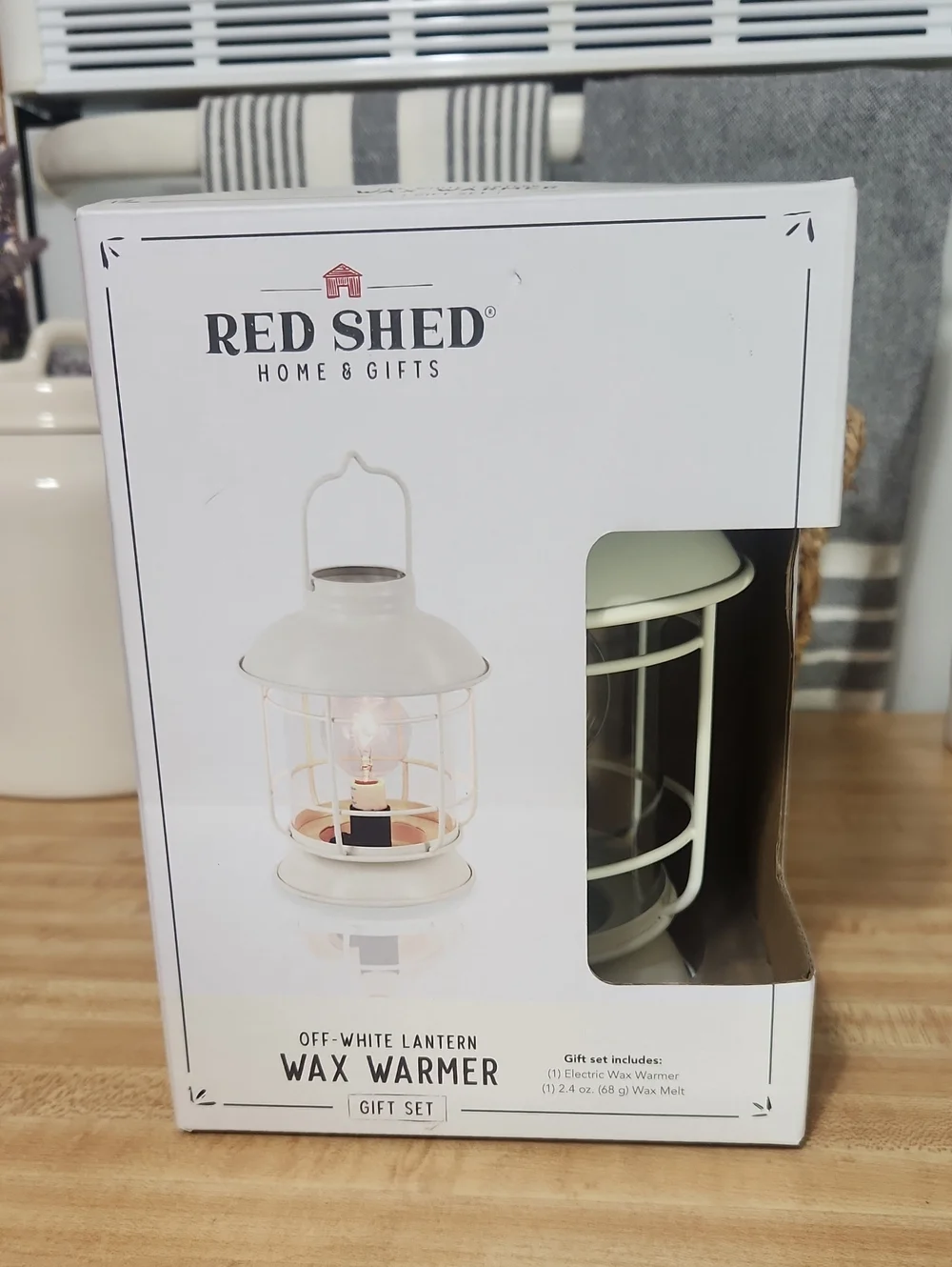 Red Shed Lantern Wax Warmer